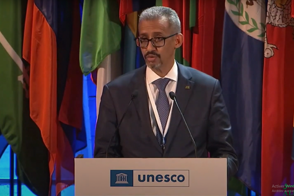 كلمة المدير العام للمنظمة العربية للتربية والثقافة والعلوم -الألكسو- في اجتماع اليونسكو في باريس 